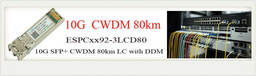 10G CWDM 80KM supplier