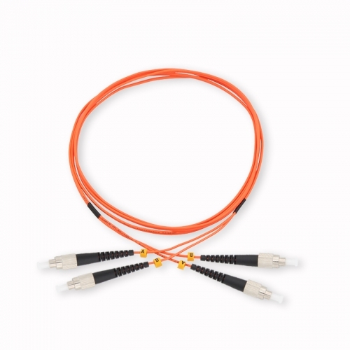 ST 0.5M Multi mode Simplex Fibre Optic Patch Lead Cable ST