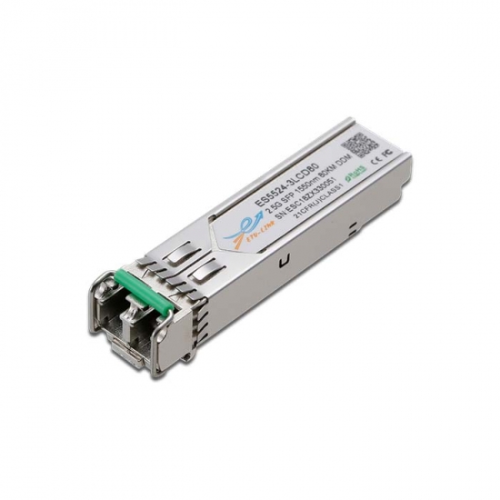 2.5G SFP 1550nm 80KM LC Optical Transceiver