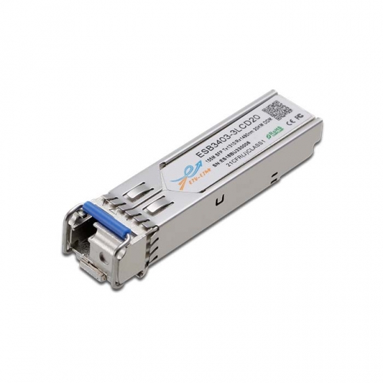 155Mbps SFP Bi-Directional Transceiver, 20KM Reach Tx1310nm/Rx1490nm