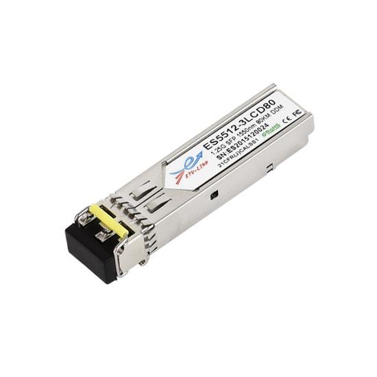 2.5G DWDM SFP 120KM LC Optical Transceiver