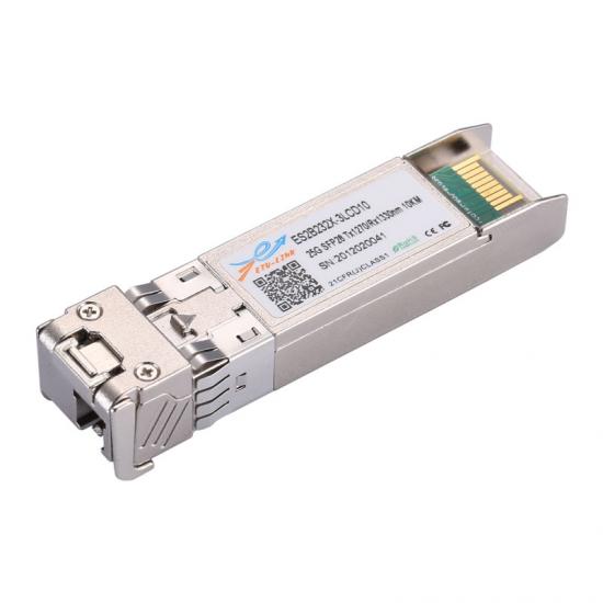 25.78Gbps SFP28 BIDI Transceiver, Single Mode, 10km Reach 1270nm TX / 1330nm RX