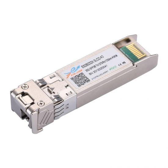 25.78Gbps SFP28 BIDI Transceiver, Single Mode, 40km Reach 1270nm TX / 1330nm RX