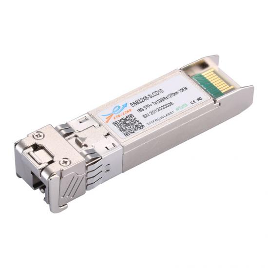 14.025Gbps SFP+ BIDI Transceiver, Single Mode, 10km Reach 1270nm TX / 1330nm RX