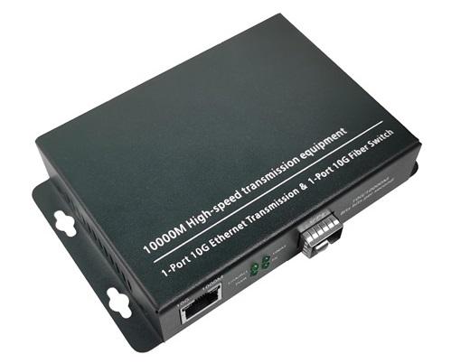 100/1000M/10G SFP+ Fiber Media Converter