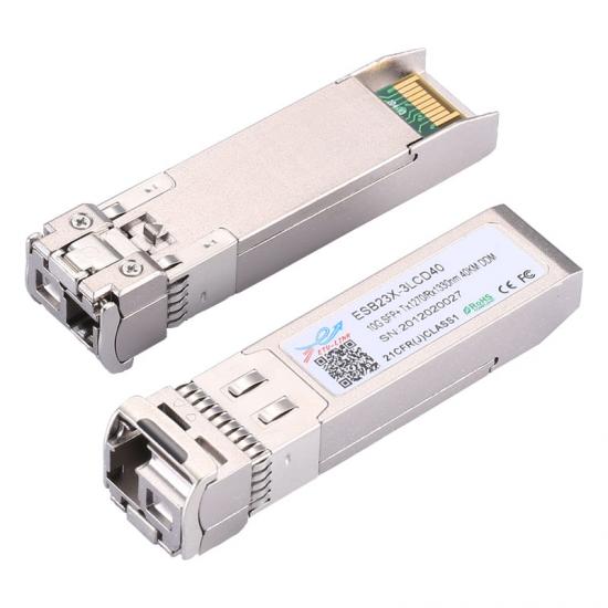 10G BiDi SFP+ 1270nm/1330nm 40KM LC Optical Transceiver