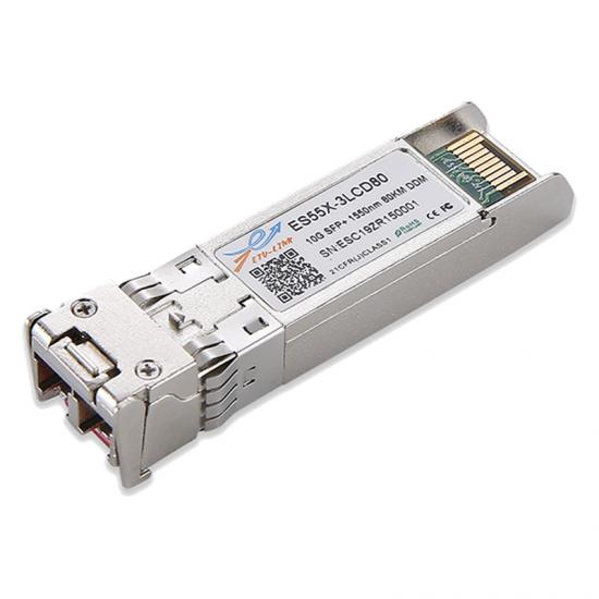 10G SFP+ 1550nm 80KM LC DDM