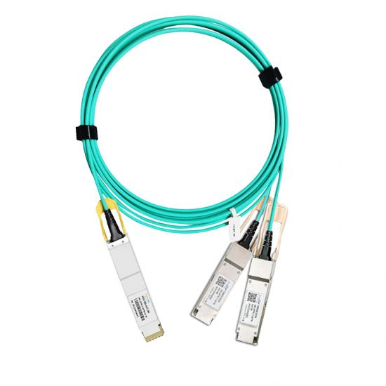 400G QSFP-DD TO 2x200G QSFP56 Active Optical Cable