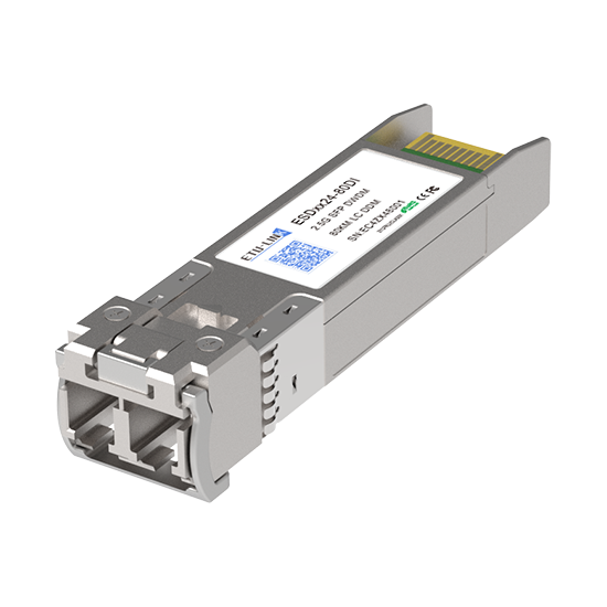 2.5G DWDM SFP 80KM LC Optical Transceiver