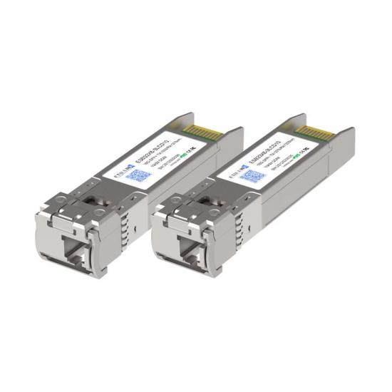 14.025Gbps SFP+ BIDI Transceiver, Single Mode, 10km Reach 1330nm TX / 1270nm RX