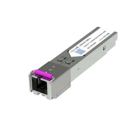 155Mbps SFP Bi-Directional Transceiver, 80KM Reach Tx1490nm/Rx1550nm