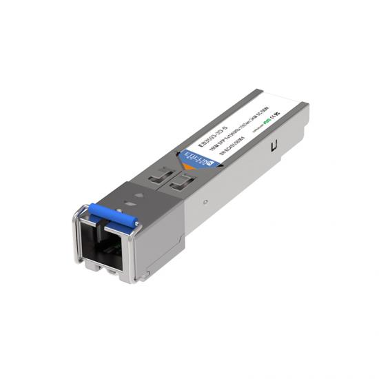 155Mbps SFP Bi-Directional Transceiver, 3KM Reach Tx1310nm/Rx1550nm