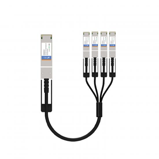 100Gbps QSFP28 To 4x 25G SFP28 Passive High Speed Cable