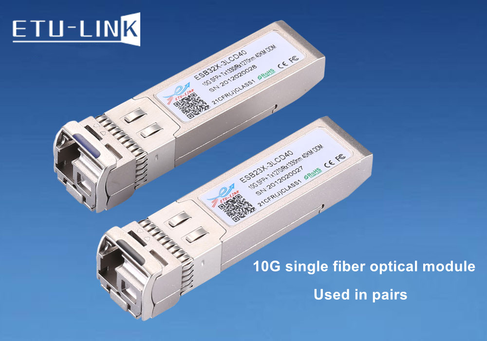 Precautions for the use of 10G SFP+ BIDI single fiber optical module