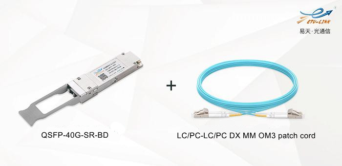 Introduction of 40G BiDi QSFP+ dual fiber bidirectional optical module