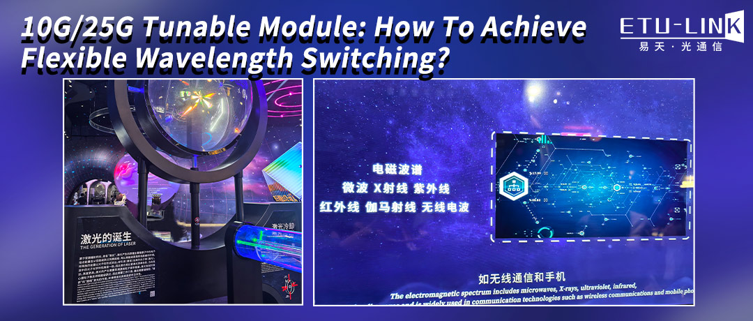 10G/25G Tunable Modules: How To Achieve Flexible Wavelength Switching?