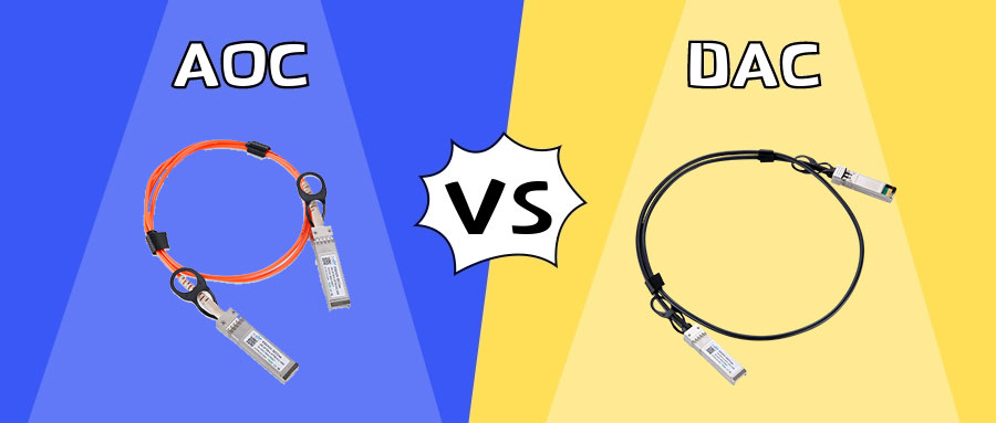 10G AOC cable VS 10G DAC cable, which is more suitable for data centers?