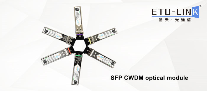 How to identify the wavelength of SFP CWDM Optical module through the latch ring color
