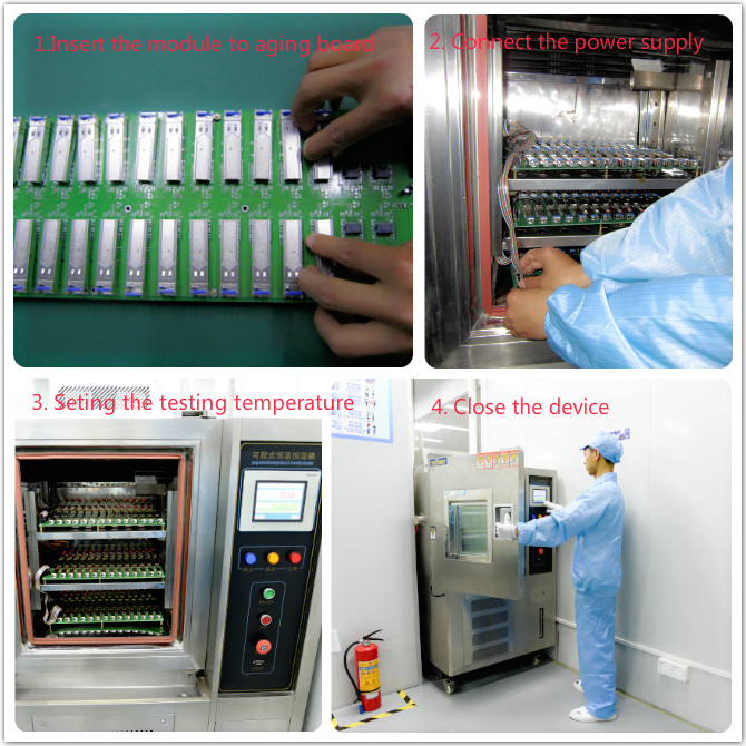 Aging Testing For SFP Transceiver