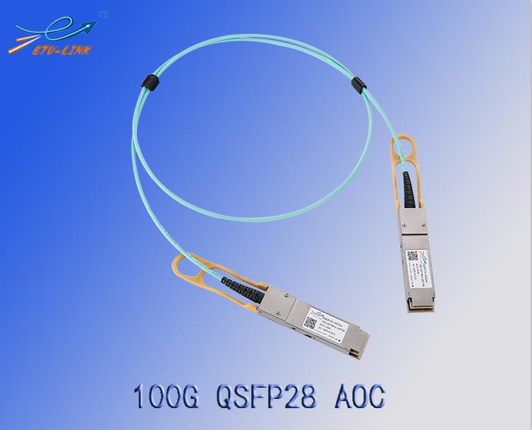 Introduction and application of 100G QSFP28 active optical cable