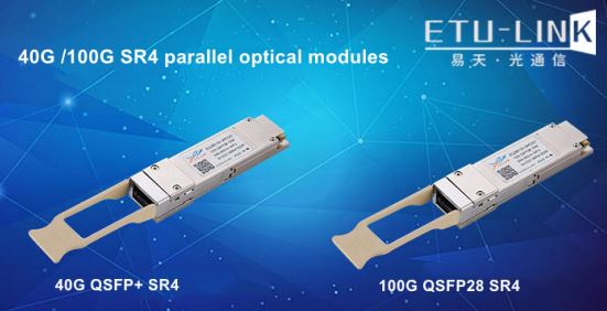 Comprehensive analysis of 40G QSFP+ SR4 and 100G QSFP28 SR4 parallel optical modules