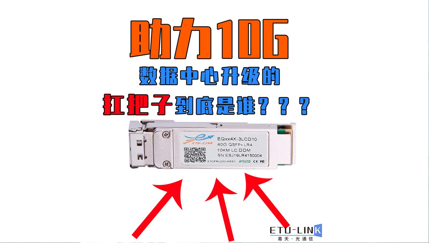 40G Data Center Transmission Scheme 40G QSFP + LR4 Single Mode Optical Module