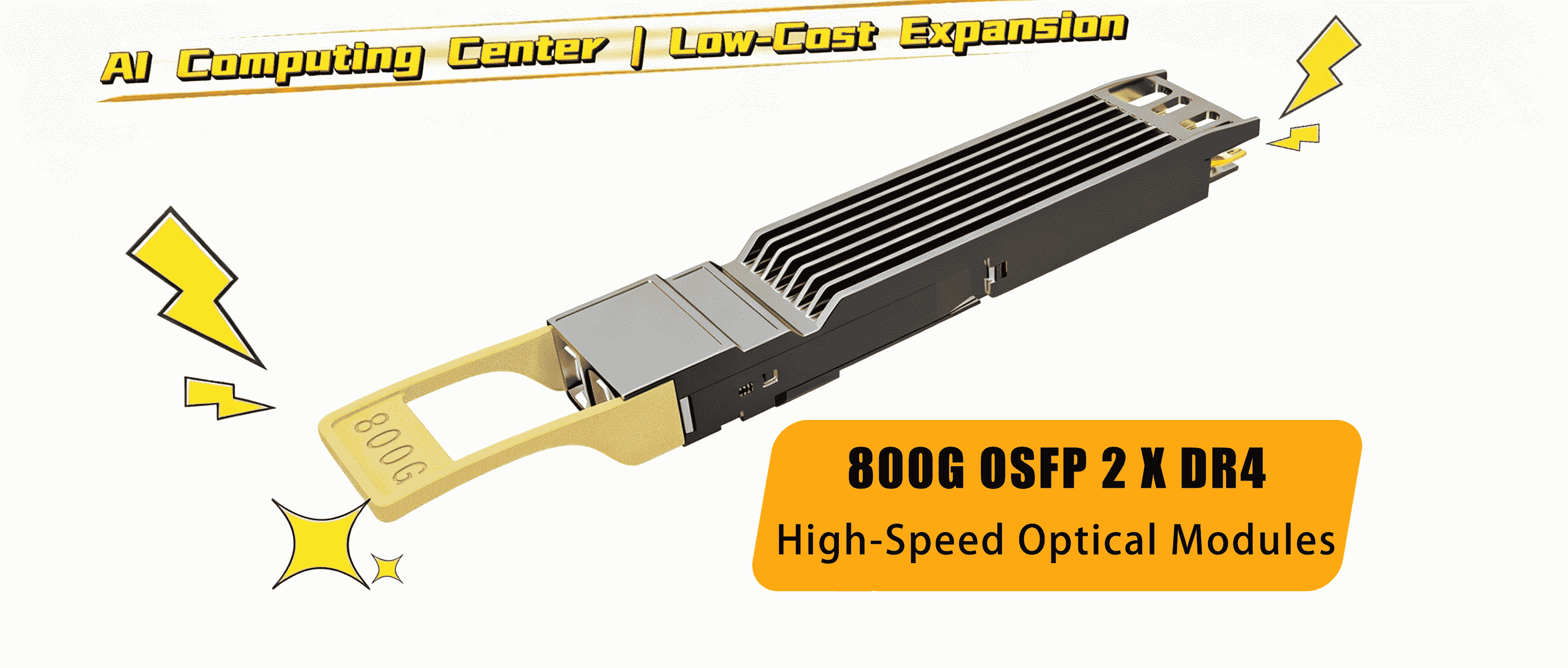 800G 0SFP 2X DR4 High-Speed Optical Modules